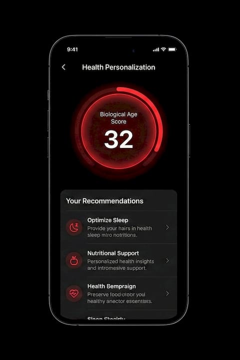 Personalization App Interface